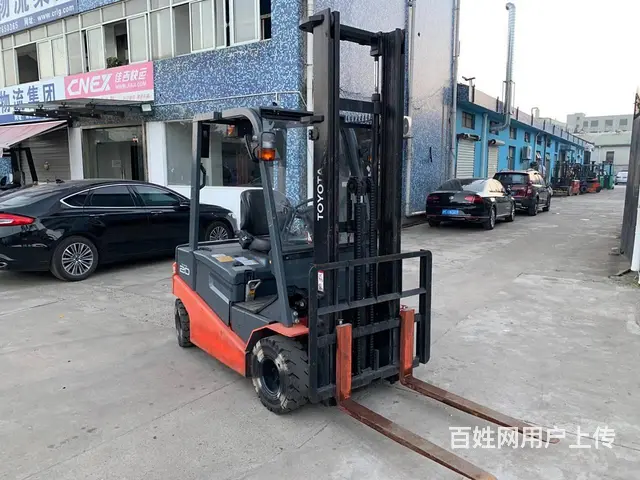 自用丰田2吨电动叉车 几成新进口二手叉车低价出 - 图片 3