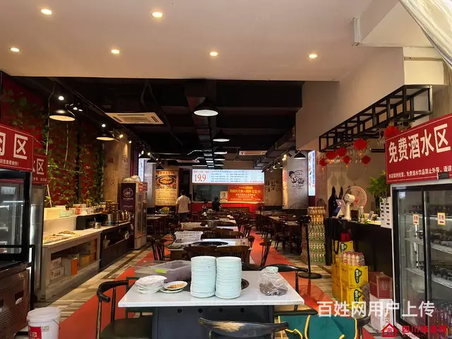 （四川铺鑫网）回风四中附近200㎡餐饮店转让 - 图片 4