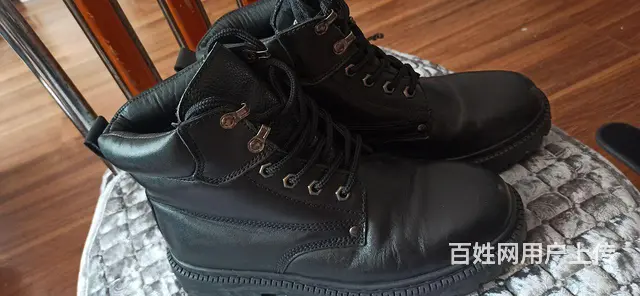 九九新正品警用牛皮棉皮靴 - 图片 2
