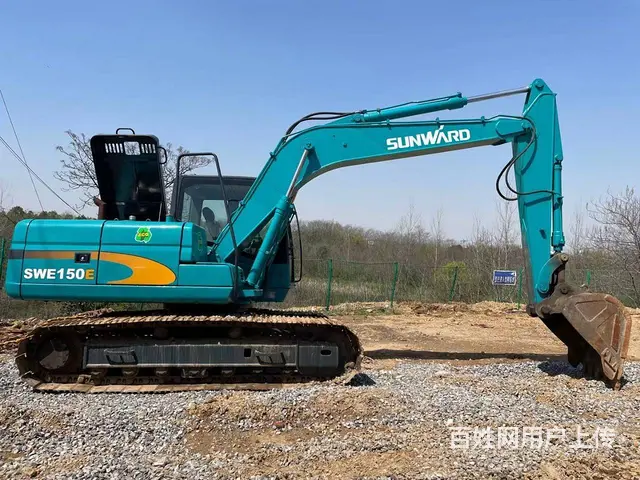 低价转让精品原装二手挖机山河智能150有质保可分期 - 图片 1