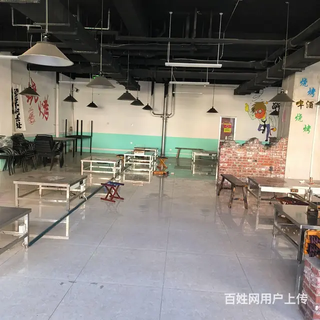 玖张店上海路与汇英路幸福城沿街精装修餐饮烧烤店转让或出租二楼 - 图片 9