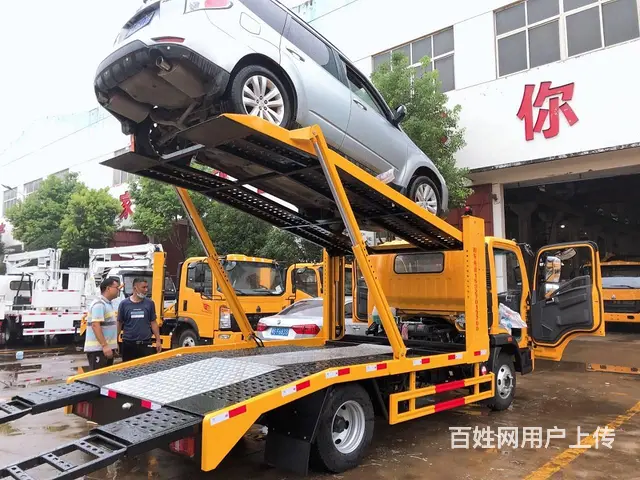 程力佳运轿运车豪沃蓝牌二位板轿运双层板轿运车多少钱 - 图片 2
