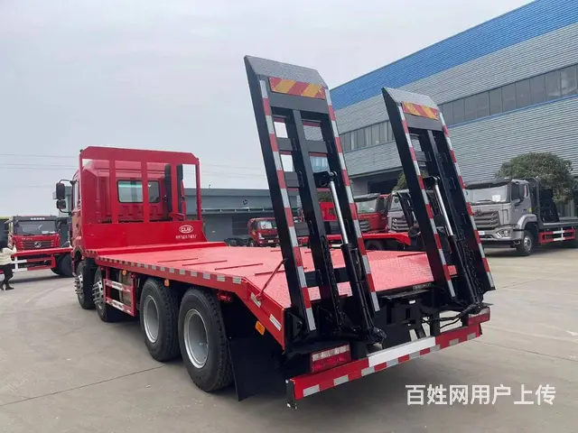 拉挖掘机装载机运输车 江淮平板车生产厂家销售电话 - 图片 5