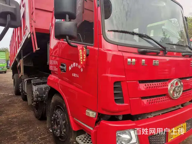 淄博20年三环昊龙前四后六自卸车 车况漂亮 - 图片 3