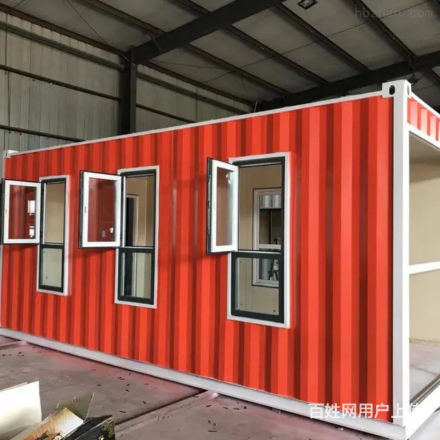 新旧住人集装箱活动房移动办公室卫生间门卫室空调铁床 - 图片 3