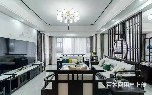 同安新景舜弘上院95平三房新中式风格实景拍摄 - 图片 5
