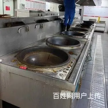 昆山市巴城酒店饭店单位食堂油烟机清洗 油烟管道清洗 - 图片 1