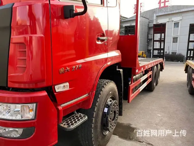 拉6-35吨挖掘机平板拖车东风单桥后八轮板车可选 - 图片 11