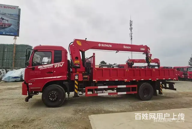 国六东风单桥随车吊 手续齐全包上户 - 图片 1