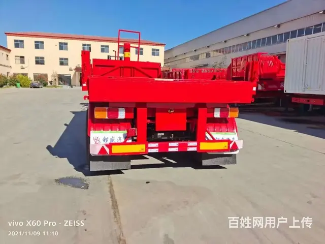 全新7.5米集装箱运输专用后翻自卸半挂车 - 图片 2