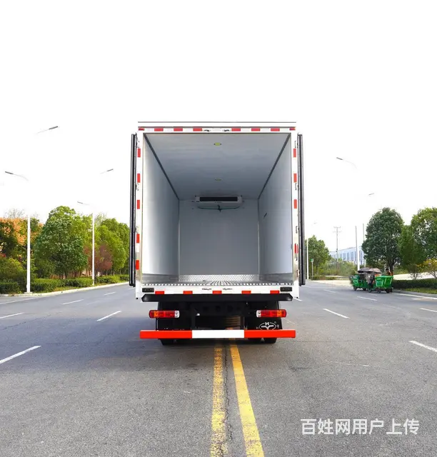 6米8解放牛羊肉冷藏车多少钱一公里运价 - 图片 9