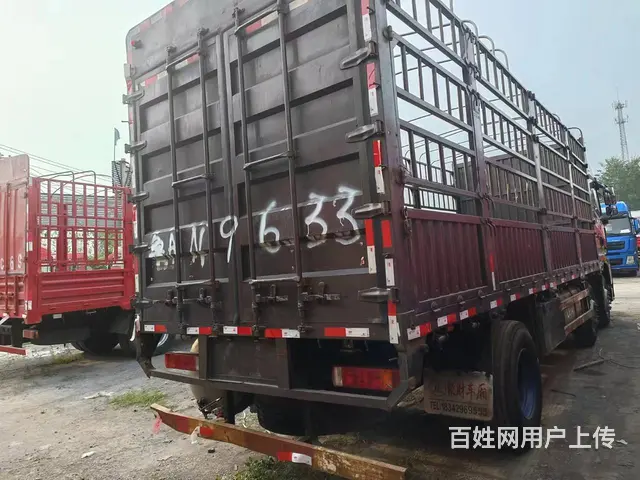 出售二手7.7米解放JH6前四后四高栏国六320 - 图片 7