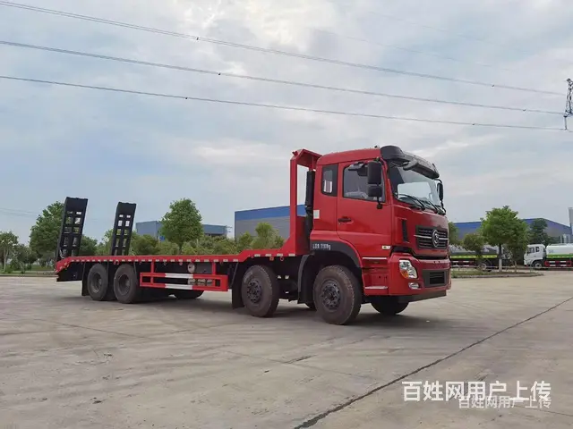 东风柳汽 前四后八挖机平板车 厂家目前有补贴 - 图片 4