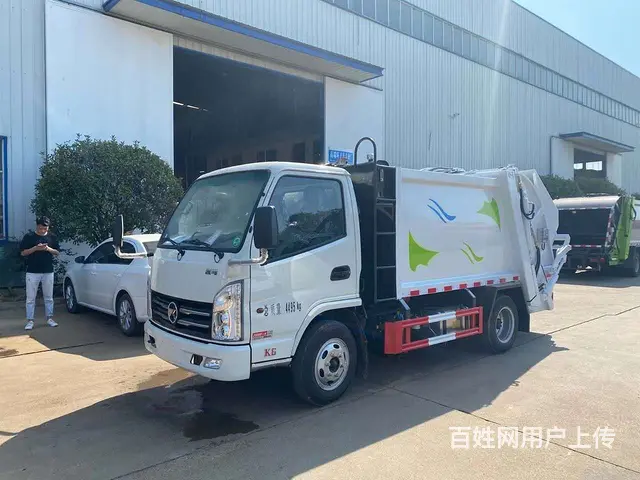 国六福田蓝牌 3吨压缩垃圾车 厂家直销车型齐全 - 图片 7