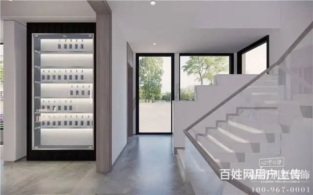 别墅案例 l900平常州白金翰宫现代化风格 - 图片 8