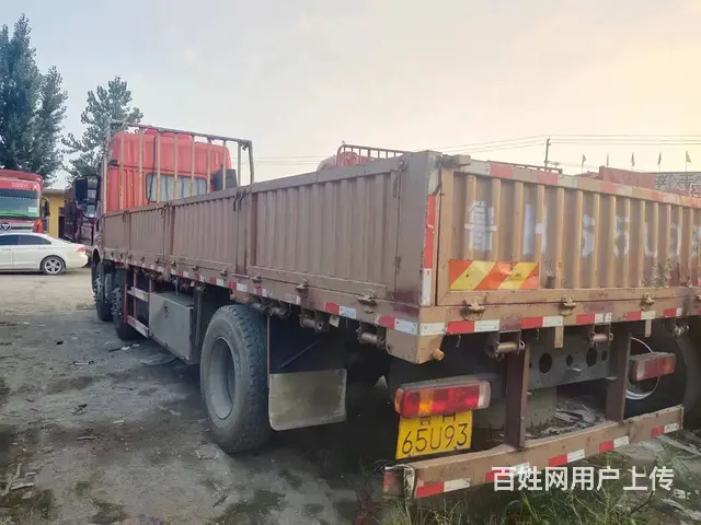 出售二手一汽解放 悍V 7.7米平板车 国5 - 图片 3