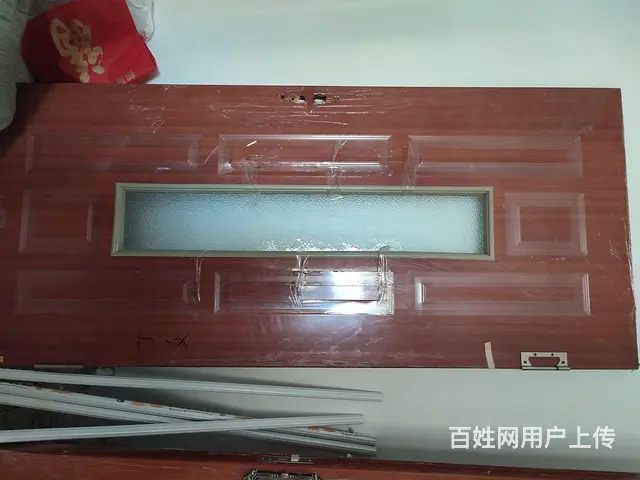 全新铁包木门350买的60卖 - 图片