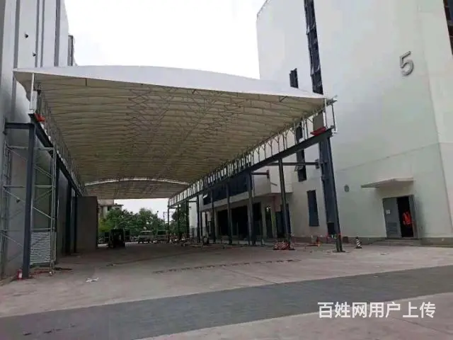 上海市推拉蓬推拉棚仓库物流蓬工地施工蓬膜结构停车棚 - 图片 2