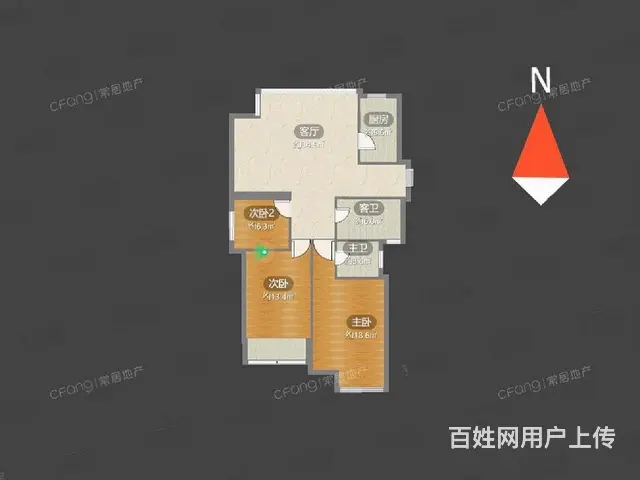 新出弘阳广场商圈精装修三房房东诚心出售 - 图片 9