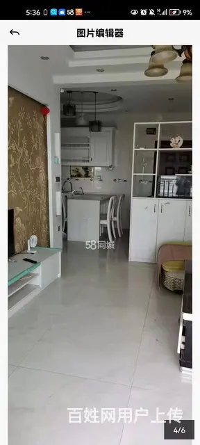 垫江温州商贸城迎宾一号两室一厅精装修出租 - 图片 6