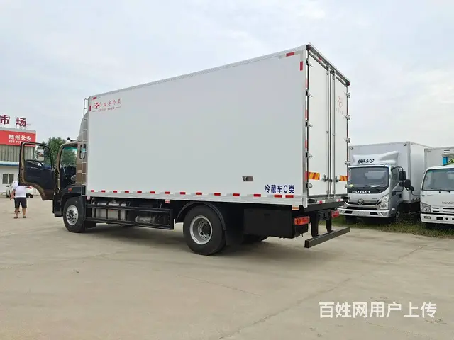 工厂出售福田奥铃5.3米 国六 冷藏车 多少钱 - 图片 7