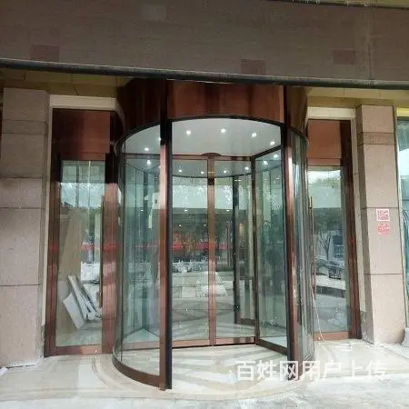 简阳豪华两翼旋转门,简阳酒店旋转门报价,简阳求购自动旋转门 - 图片 3
