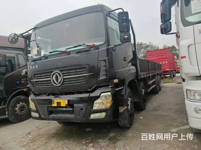 国四载货车东风天龙前四后八平板290马力 - 图片 3