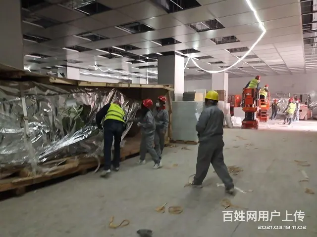大型折臂吊出租，车间内设备吊装，起重安装，搬运装卸 - 图片 5
