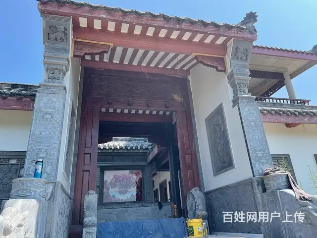 陕西汉中中式实木木门窗中式花格实木木门 - 图片 7