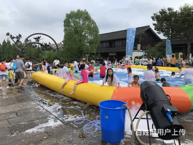 绍兴商场充气水池泡沫机广场水池租赁 免费上门安装 - 图片 3