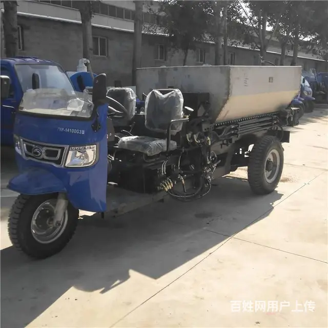 有机肥撒肥车抛粪车 农家肥牛羊鸡粪撒粪车 可绞龙 - 图片 1