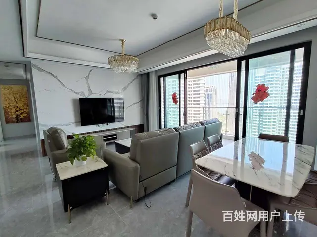 横琴 华发广场 精装4房  家电齐全 拎包入住 看澳门风景 - 图片 1