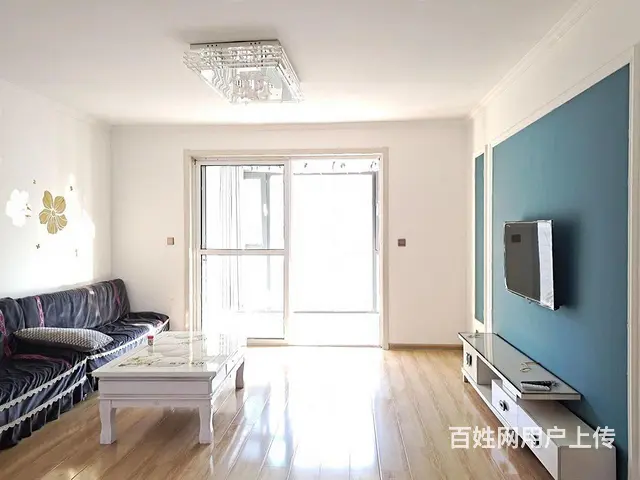 吾悦广场旁心海湾三室精装修宽景双阳台冬天非常暖和有钥匙 - 图片 1