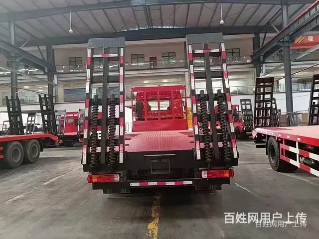 伊春国六解放J6K前四后八拖板车350挖掘机拖车多少钱 - 图片 3