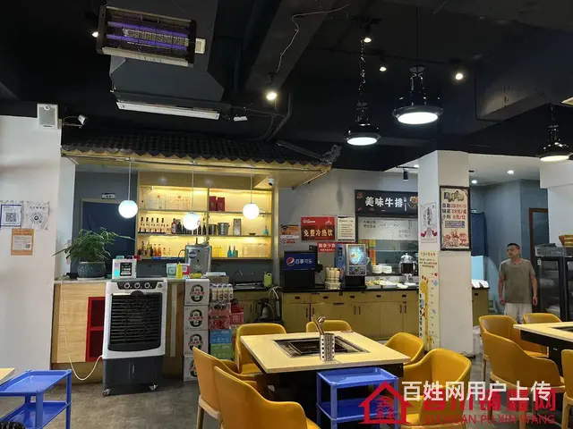 （四川铺鑫网）老城蓝湾国际180餐饮转让 - 图片 3