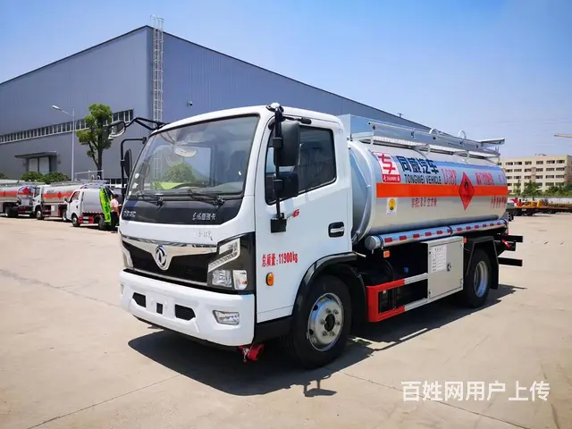 二手东风8吨油罐车加油车2023年1月江苏牌照 - 图片 2