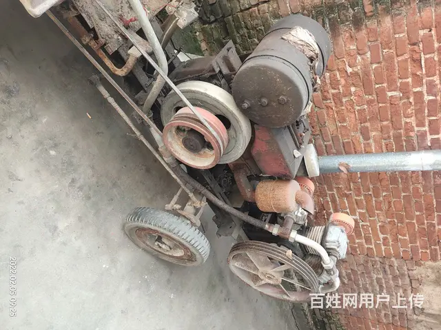 打眼机出售，柴油机和空压机都是新的 - 图片 2