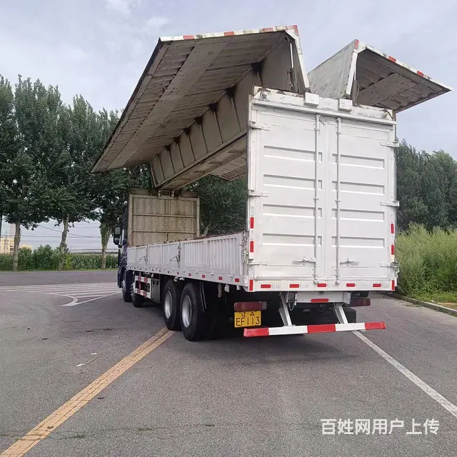 16福田 厢式货车 前四后八展翼 康明斯350马力 - 图片 4