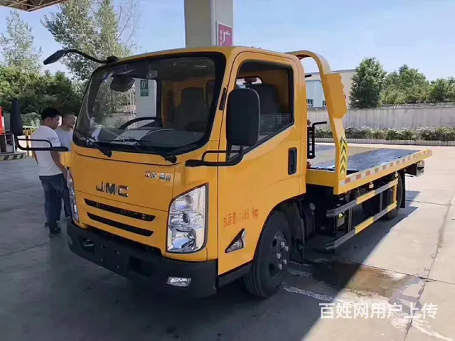 日照厂家直销蓝牌一拖二清障车价格 可车到付款 - 图片 3