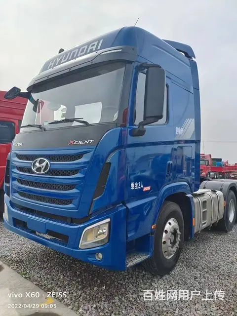 二手现代新款创虎牵引车 440马力 双驱 国五 - 图片 2