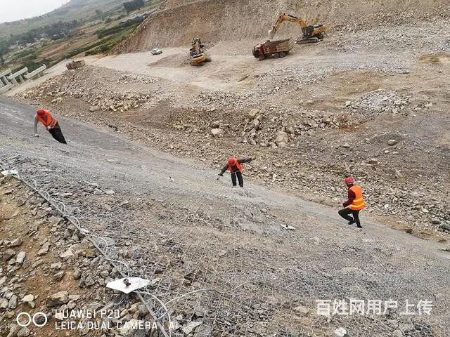 主动、被动边坡防护网，喷播绿化铁丝网、钢丝网厂家 - 图片 5
