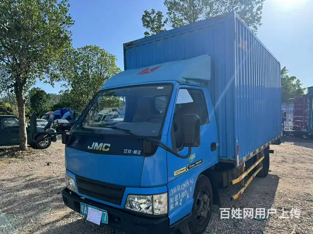 精品准2017年江铃顺达单排双轮4米2箱车出售 - 图片 1