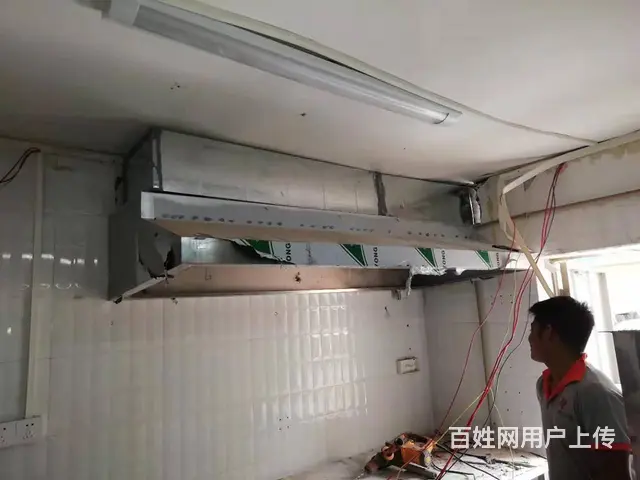 白云区饭店排油烟风机油烟管道排烟设备油烟管道安装 - 图片 4