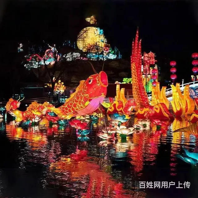 河南传壹花灯彩灯制作，租赁，场地布置 - 图片 1