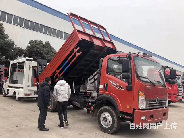 厂家直销重汽王牌平板车拉10吨上蓝牌可加货箱加自卸 - 图片 8