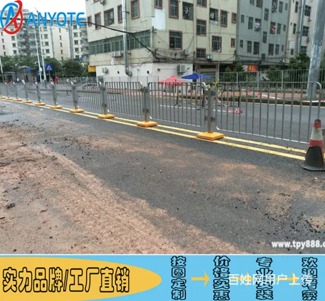 寮步城市文化护栏 常平公路中间分隔栏 非机动车护栏 - 图片 3