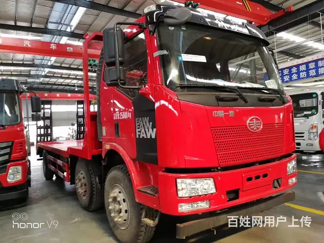 出售拖25吨挖机平板拖车江淮K5小三轴拖板车可按揭 - 图片 7