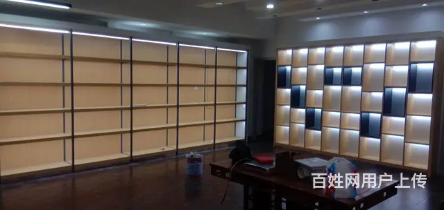 山东展柜工厂、专业定制烤漆柜台展台、眼镜、烟酒展架 - 图片 2