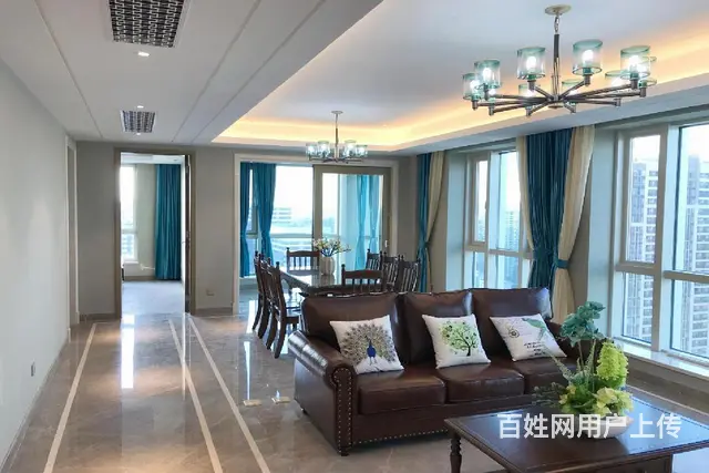 绿城新华园豪装3房杭州大厦白马公寓西湖文化广场带车位 - 图片 7