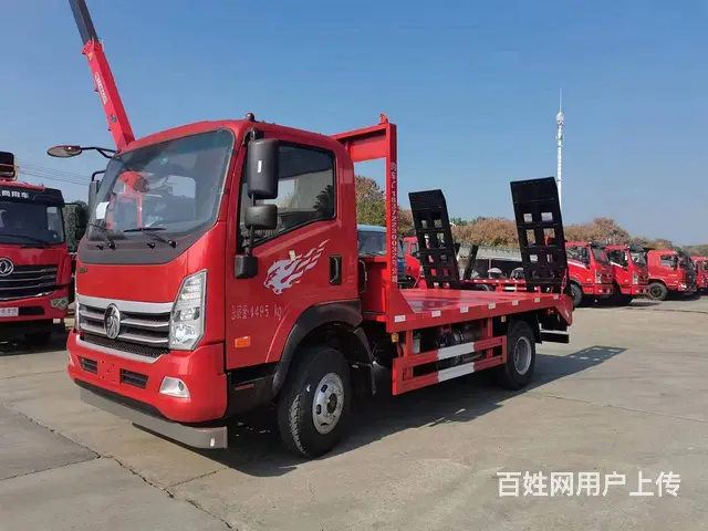 承德小挖机拖车价格 运输80挖机拖板车包上牌 - 图片 1
